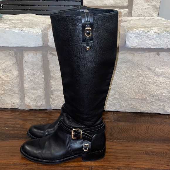 Vince Camuto talk black boots - Picture 3 of 6